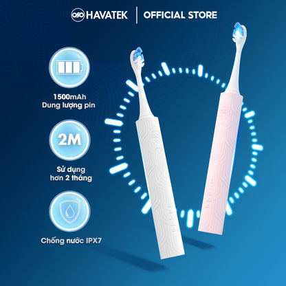 Bàn chải điện giảm chấn nướu HAVATEK