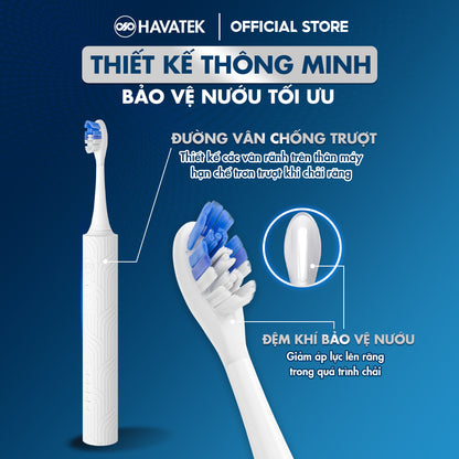Bàn chải điện giảm chấn nướu HAVATEK