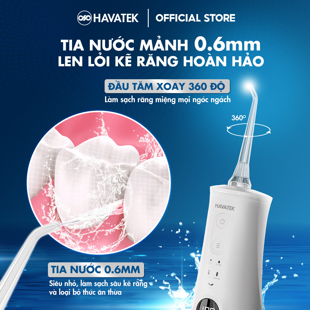 Máy tăm nước cao cấp HAVATEK